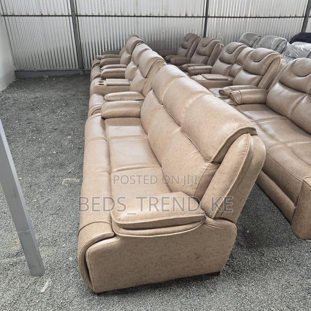 Graceful 7 Seater Semi Recliner Sofa Set 3,2,1,1