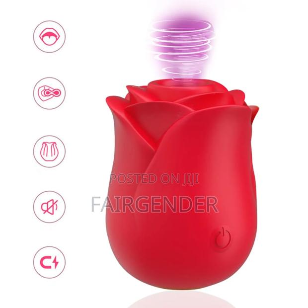 Thrusting Vibrating Two in One Rose - main view