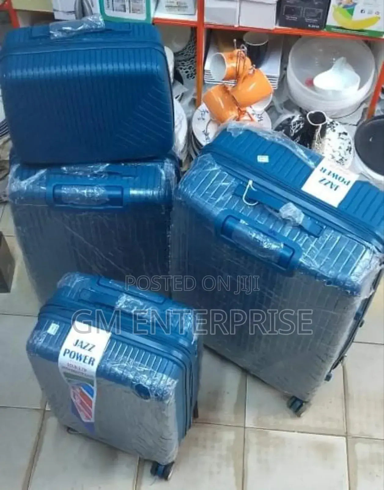 4 in 1 High Quality Rubber Travel Suit Case