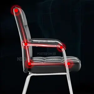 Office Seat: Black Executive Visitor Seat