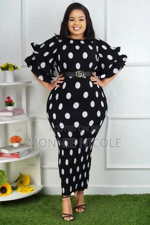 Elegant Polkadot Dress - main view