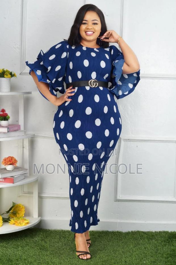 Elegant Polkadot Dress - thumbnail 2