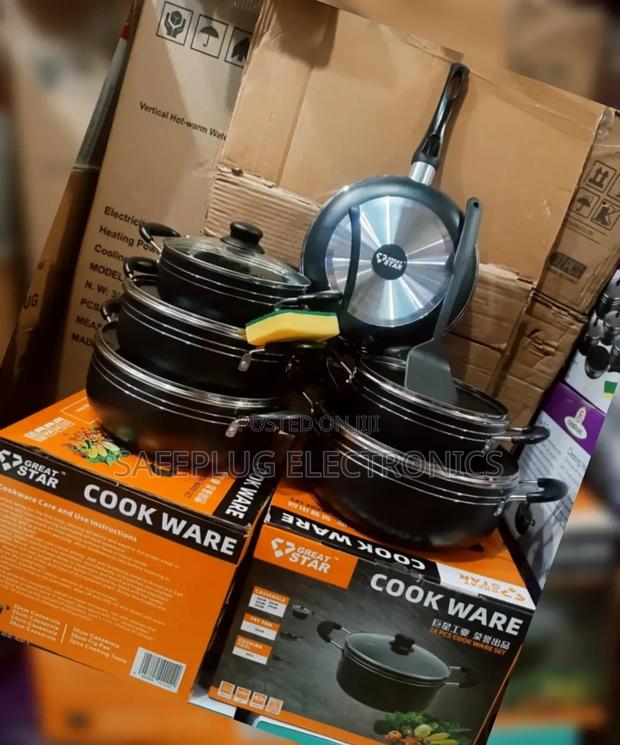 Great Star (Tc Model ) Nonstick Sufuria Cookware Set - main view