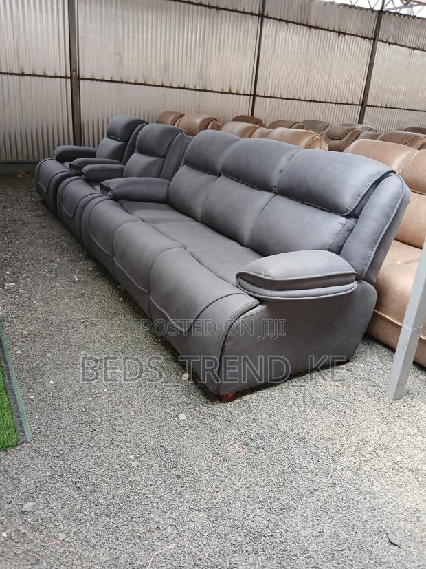 Royal Compact 5 Seater Semi Recliner Sofa 3.2