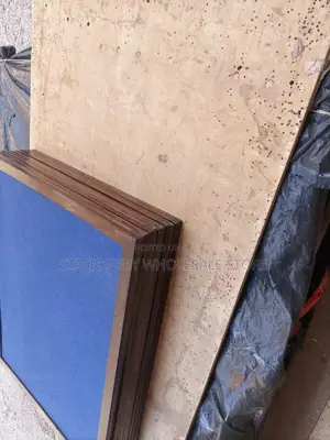 Noticeboard With Wooden Frame 122cm By 92cm