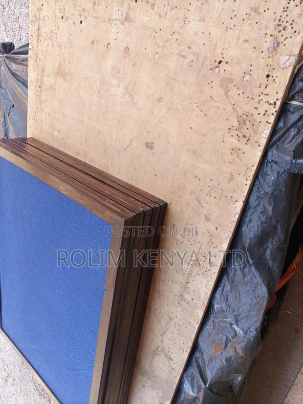 Noticeboard With Wooden Frame 122cm By 92cm - main view