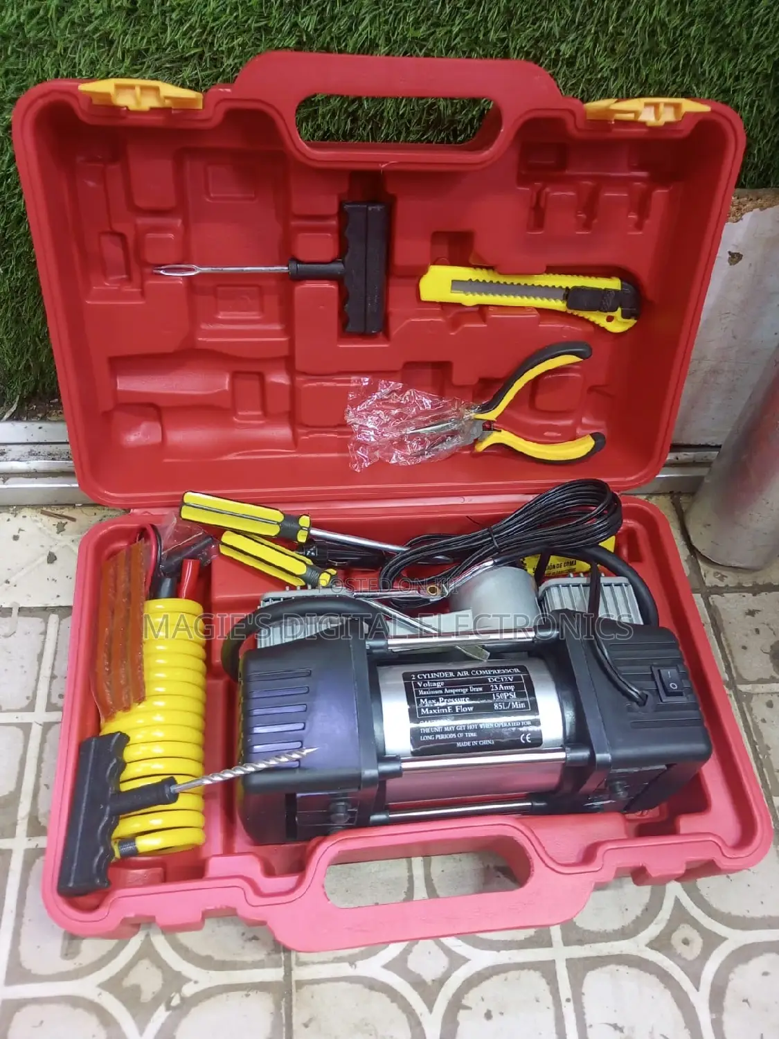 Top Guarantee 2 Cylinder Air Compressor
