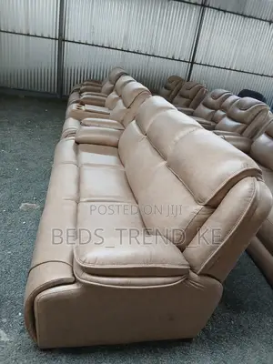 Well-Crafted 7 Seater Semi Recliner Sofa 3,2,1,1