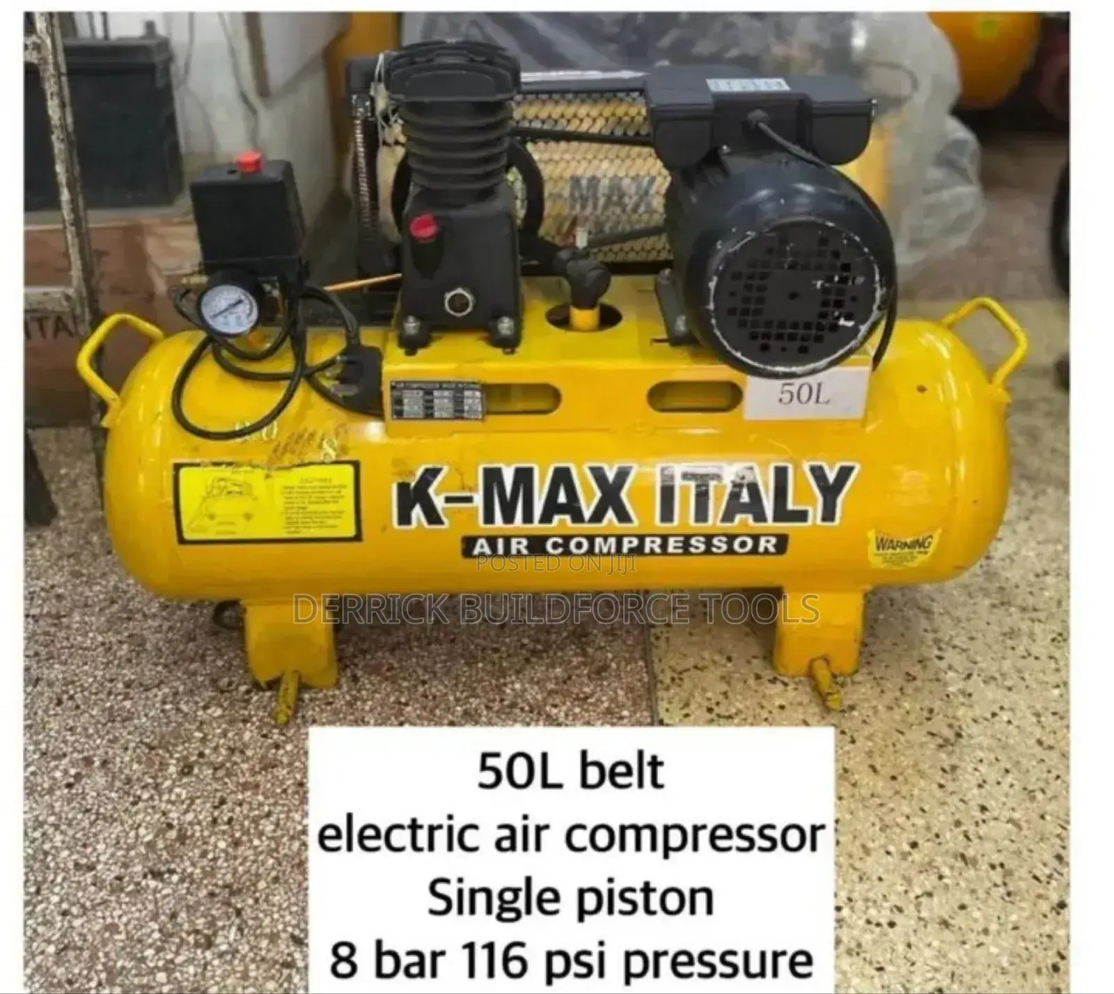 50l K-Max Belt Electric Air Compressor