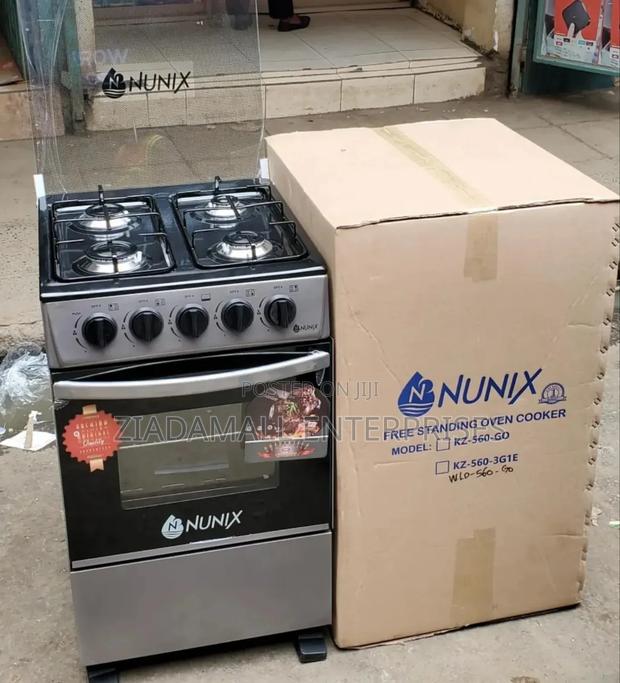 New Model - 50*55 Nunix Full Gas Standing Cooker, Gas Oven