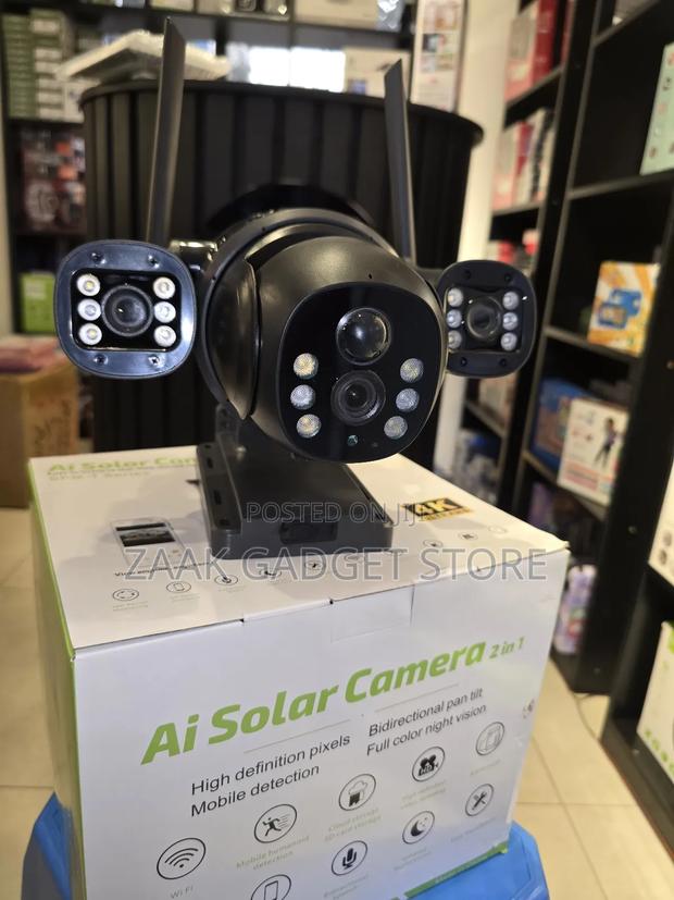 2 in 1 Ai Solar Camera - main view