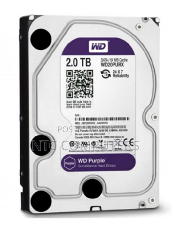 Western Digital 2tb Surveillance Harddisk (Purple Series) - main view