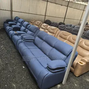Soft 7 Seater Semi Recliner Sofa Set 3,2,1,1