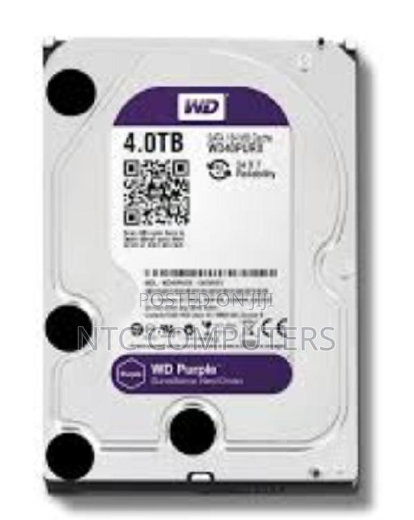 Western Digital 4tb Surveillance Harddisk (Purple Series)