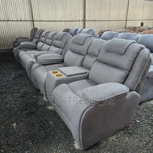 Common 7 Seater Semi Recliner Sofa 3,2,1,1
