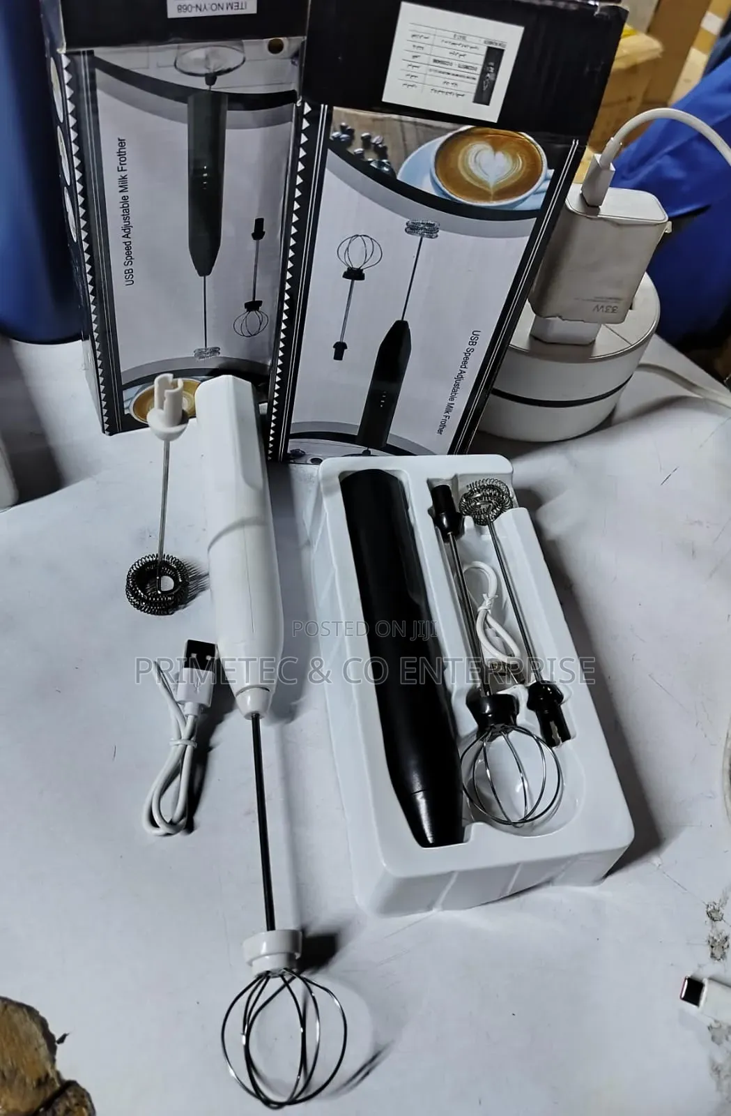 Usb Speed Adjustable Milk Frother