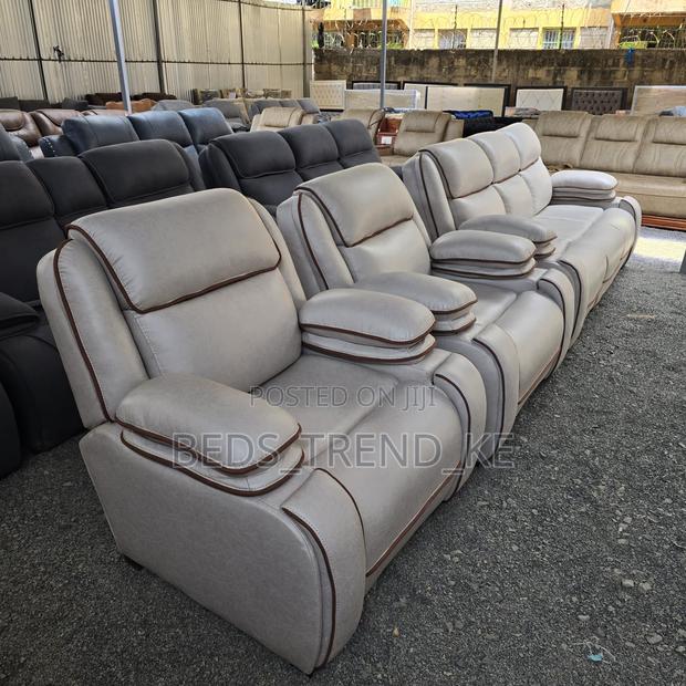 Neat 5 Seater Semi Recliner Sofa Set 3,1,1