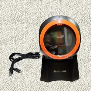 Omnidirectional Hands-Free Pos Table Mount 1d 2d Barcode Scanner