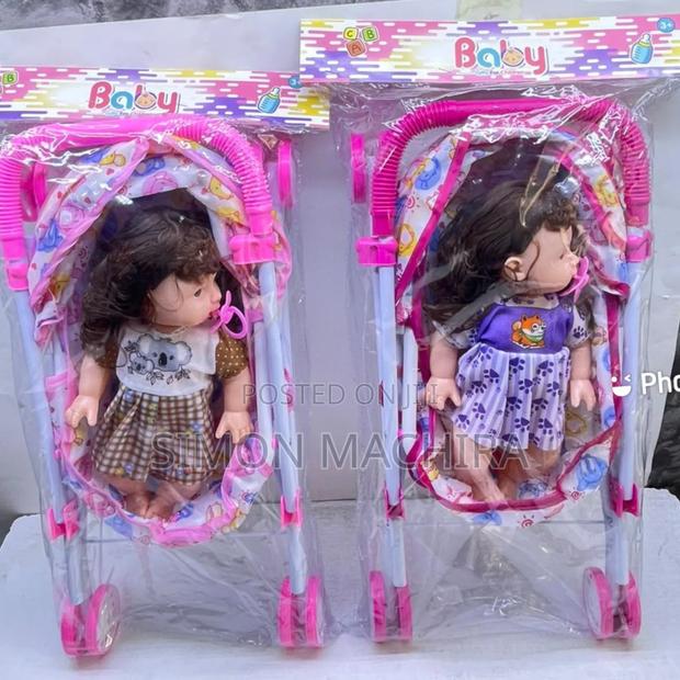 Kids Stroller and Doll - main view