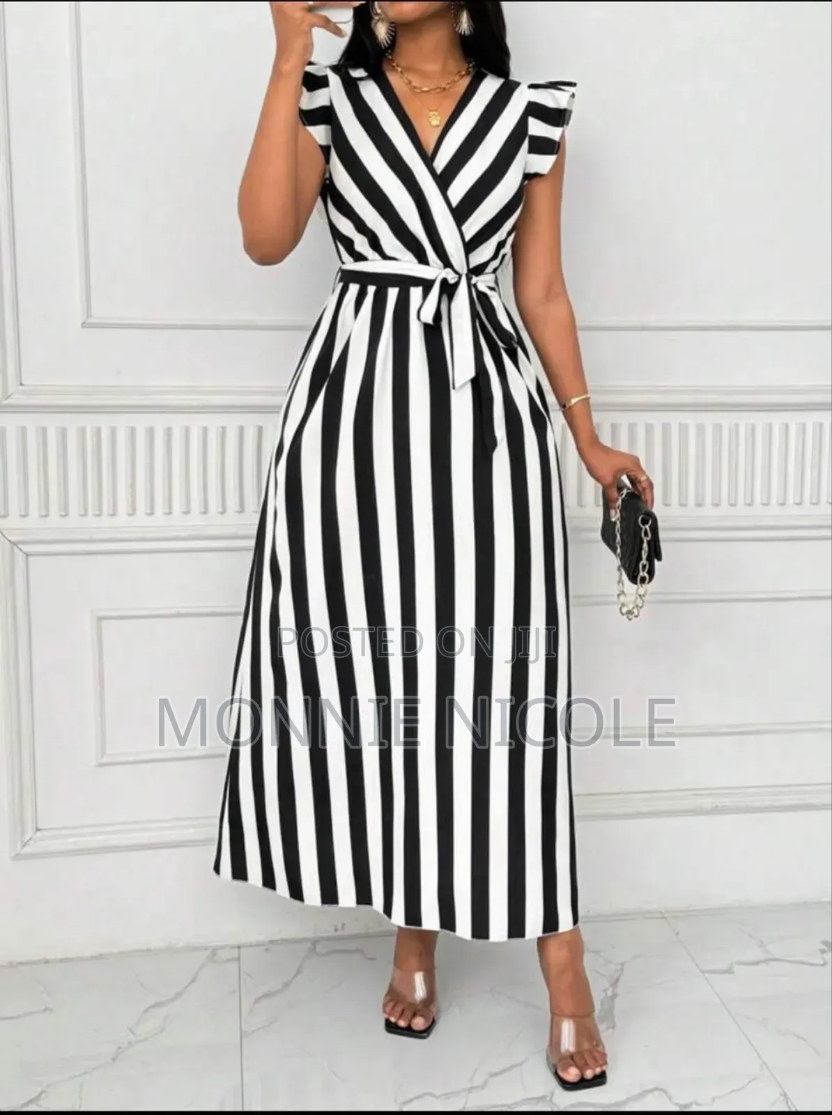 Classy Breastfeeding Friendly Dress