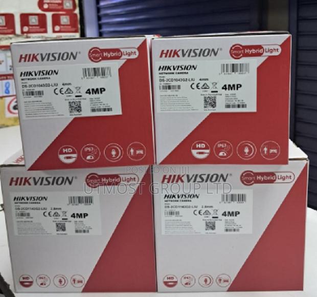 Hikvision 4mp Fixed Bullet Network Camera - main view