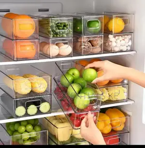Acrylic Multipurpose Organizer /Fridge Storage-25.5*10*7.6cm