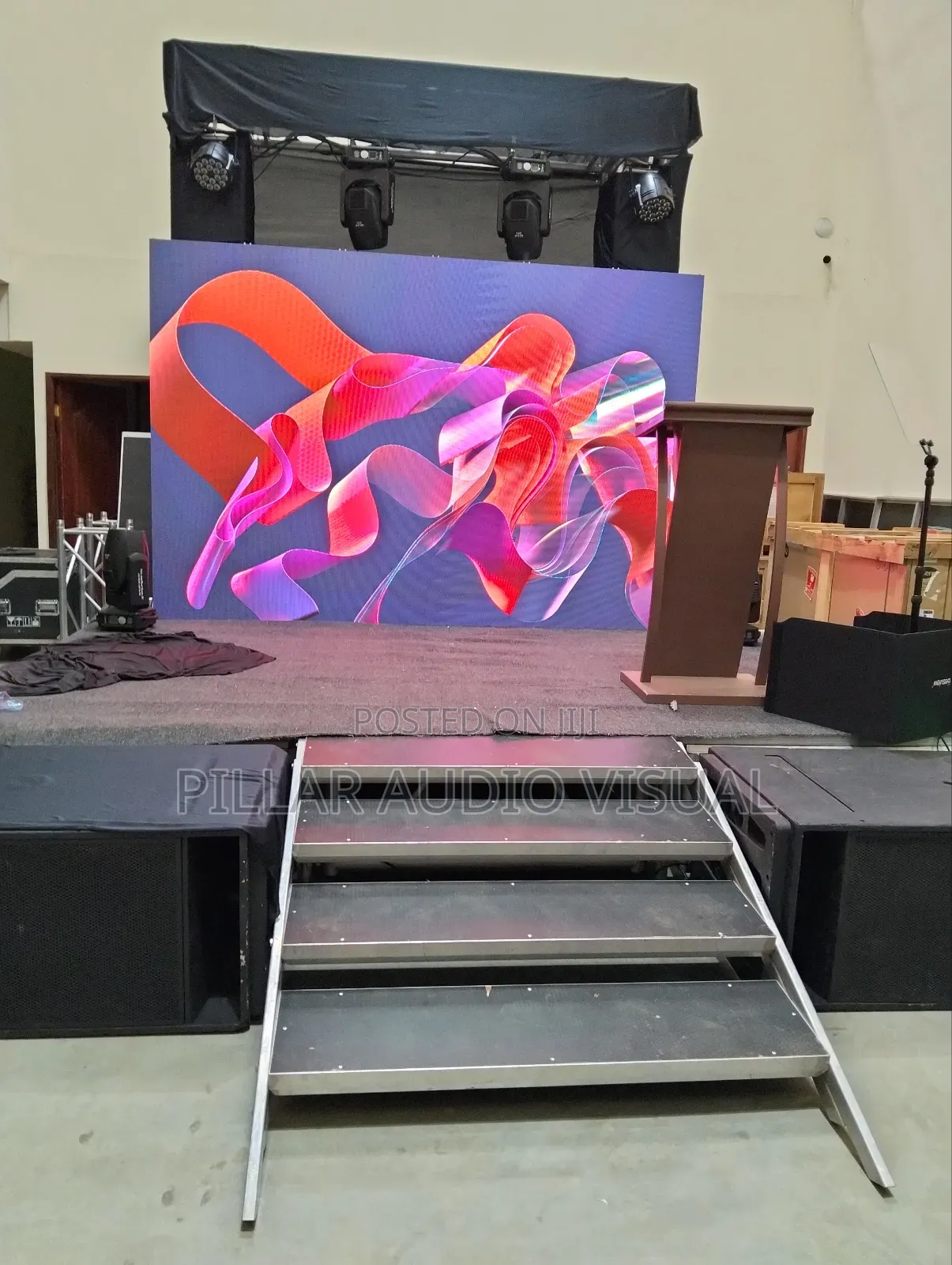 Heavy Duty Stage Boards for Hire, Rentals Stage 