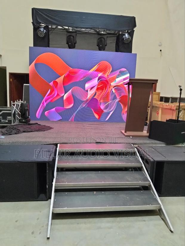 Heavy Duty Stage Boards for Hire, Rentals Stage  - main view