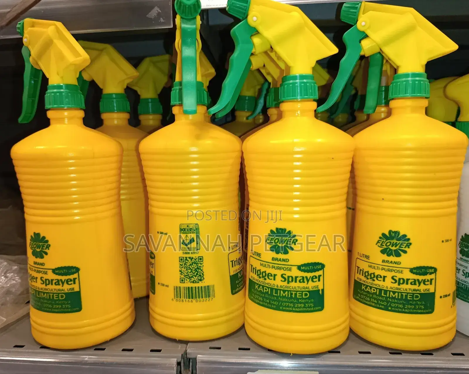 Flower Italian Multipurpose Trigger Sprayers, 1-Liter