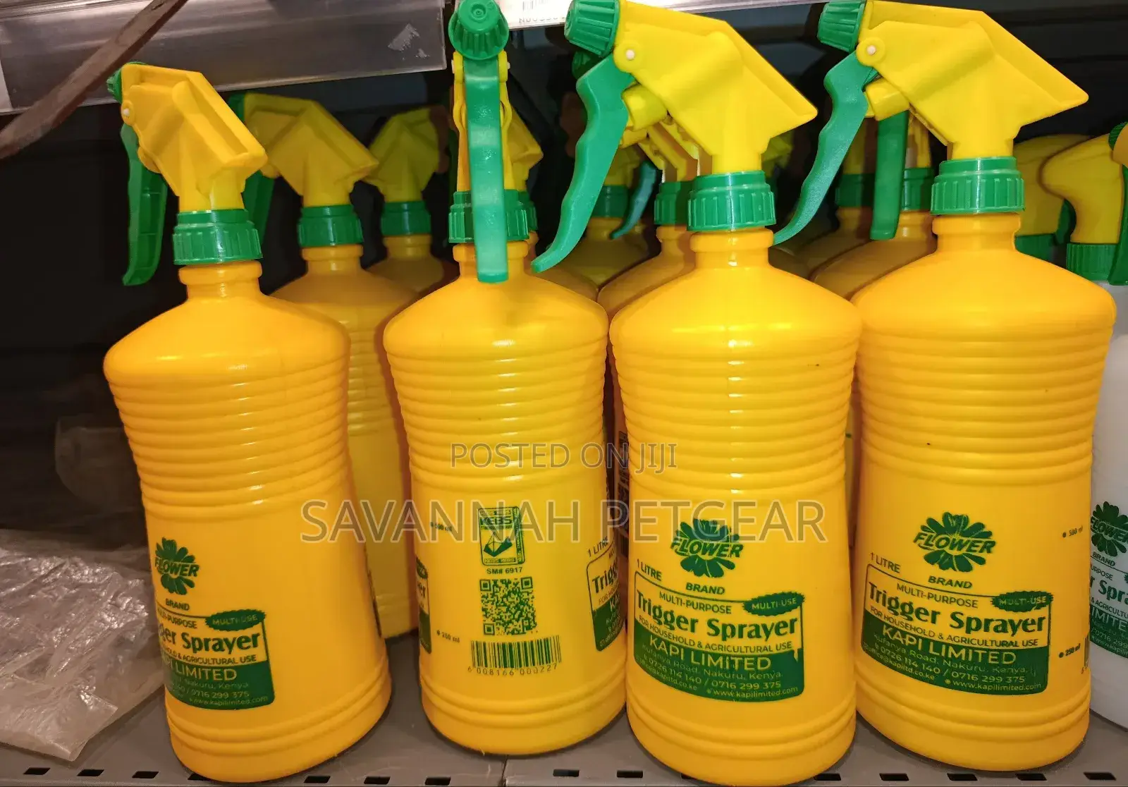 Flower Italian Multipurpose Trigger Sprayers, 1-Liter