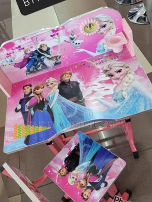 Bright-Colored Study Table for Kids". "Back-to-School Essential! - thumbnail 2