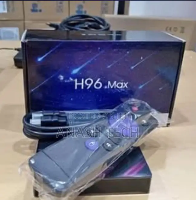 H96 Max 64-Bit Android Tv Box 4gb Ram, 64gb Rom