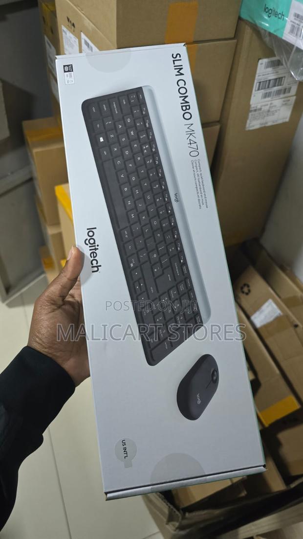 Logitech Mk470 Slim Wireless Keyboard and Mouse Combo - main view