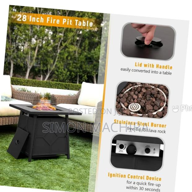 Fire Pit Heater / Propane Gas Fire Pit Heater - main view