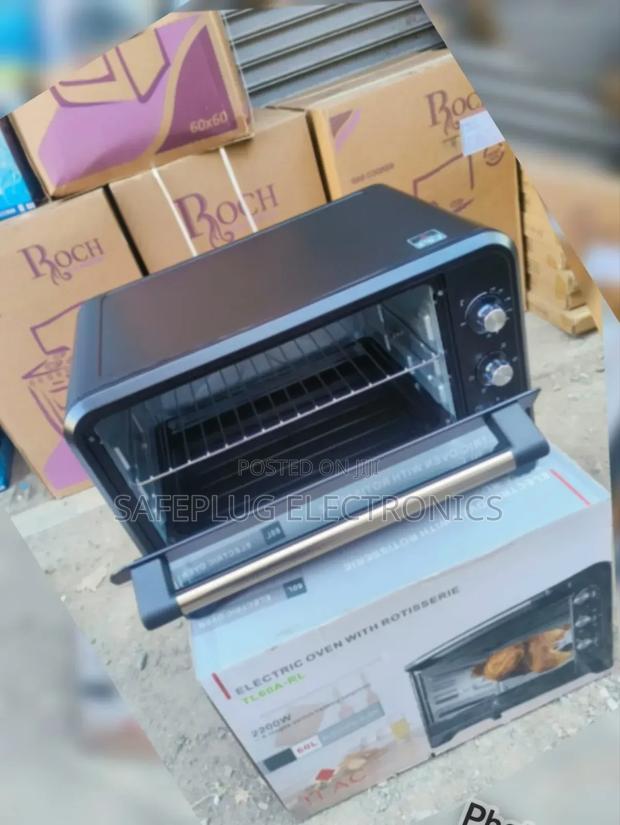 "Bake, Roast Grill! 60l Tlac Electric Oven + Rotisserie – Like New!" - main view