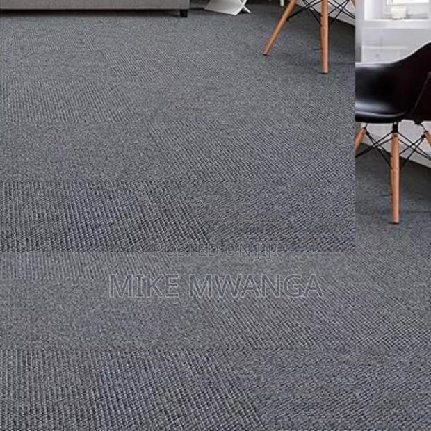 Neutral Grey Wall-to- Wall Carpet - main view