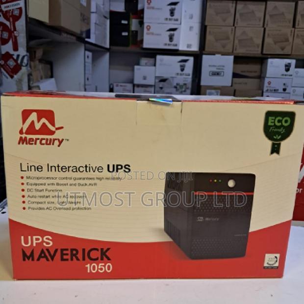 Mercury Maverick 1050, Offline, 1050va/630w, 1 X 9ah Battery