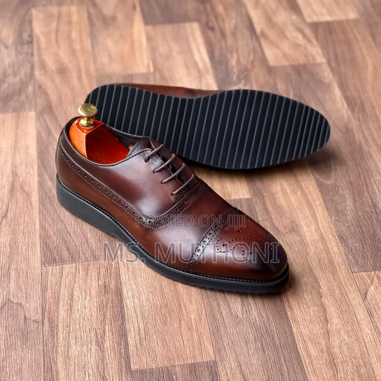 Premium Quality Tan Brown Gents’ Officilalwear Size 40-45