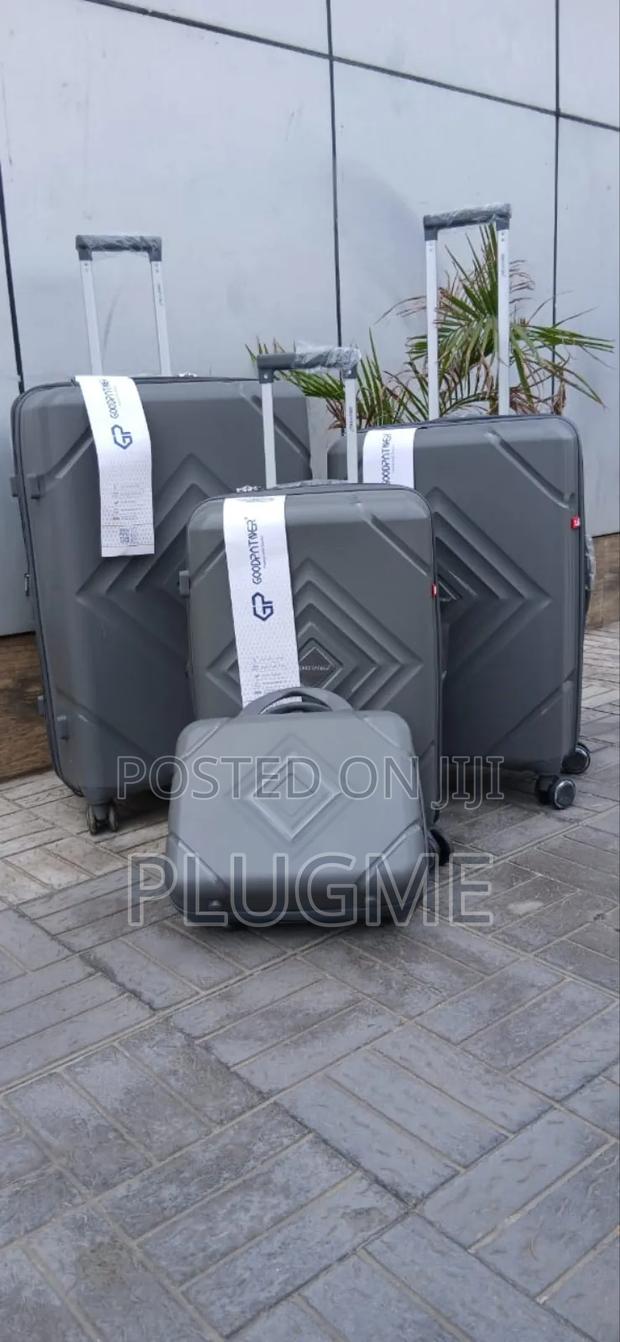 4 in 1 Luxurious Rubber Unbreakable Suitcase - thumbnail 2