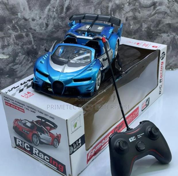Bugatti Rechargeable Remote Control Toy Car.