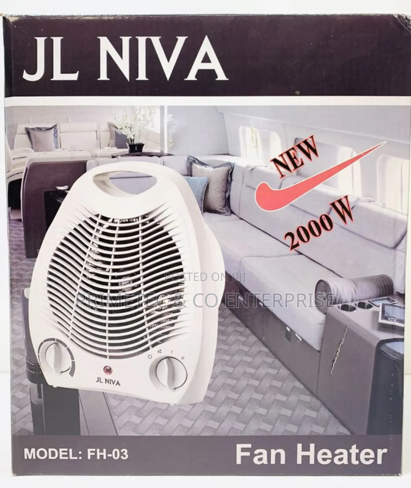 2000w Jl Niva Room Heater With the Fan