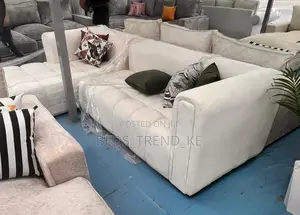 Decent 6 Seater Bubble L Seat Sofa