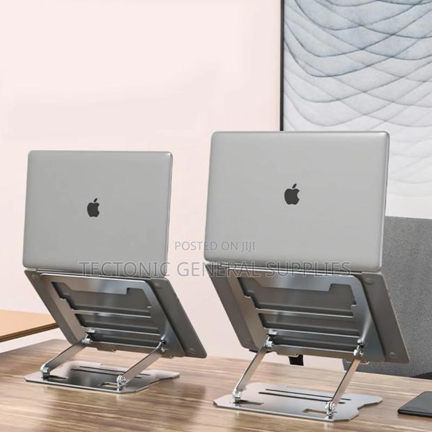 *Portable Adjustable Aluminium Laptop/Tablet Stand - main view