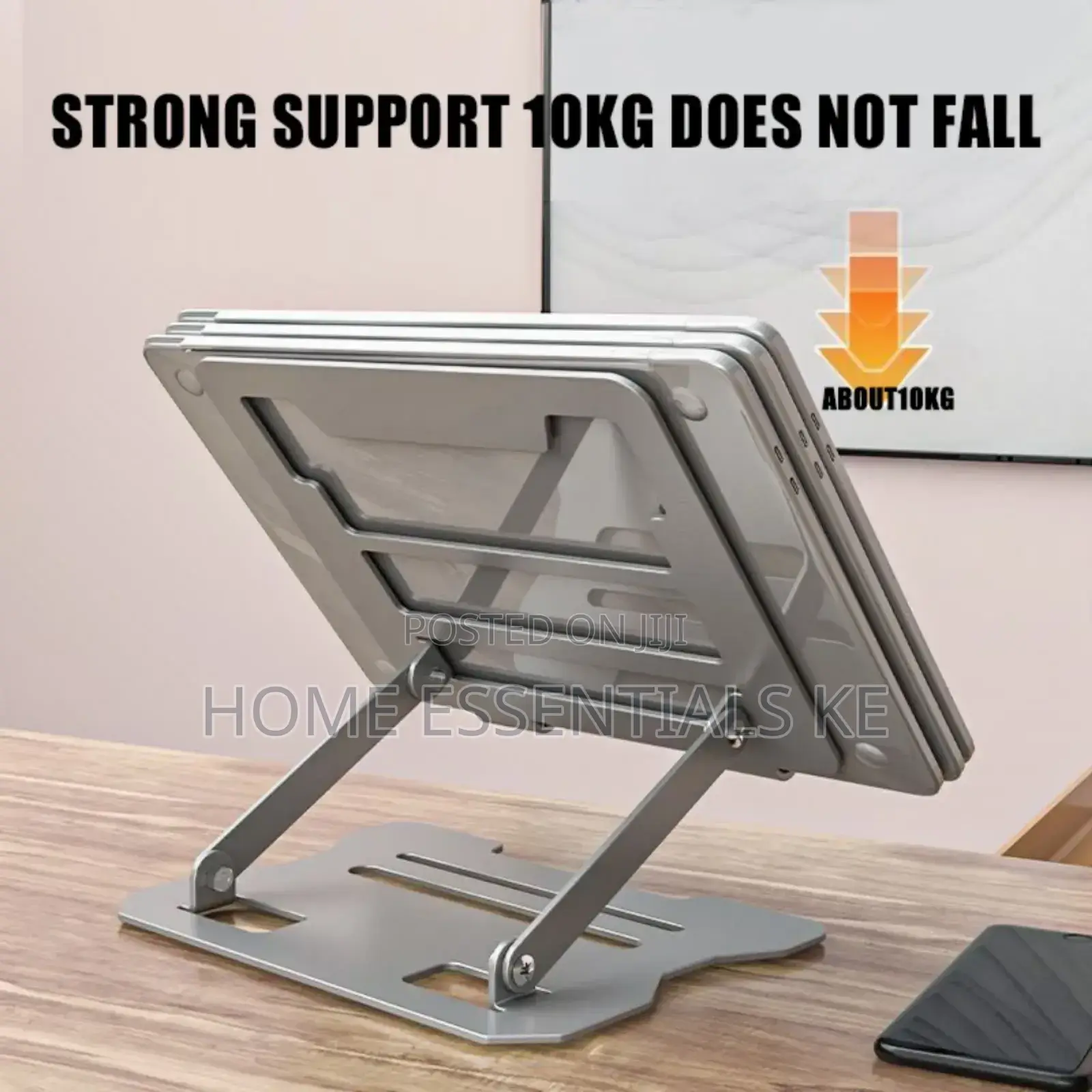 *Portable Adjustable Aluminium Laptop/Tablet Stand