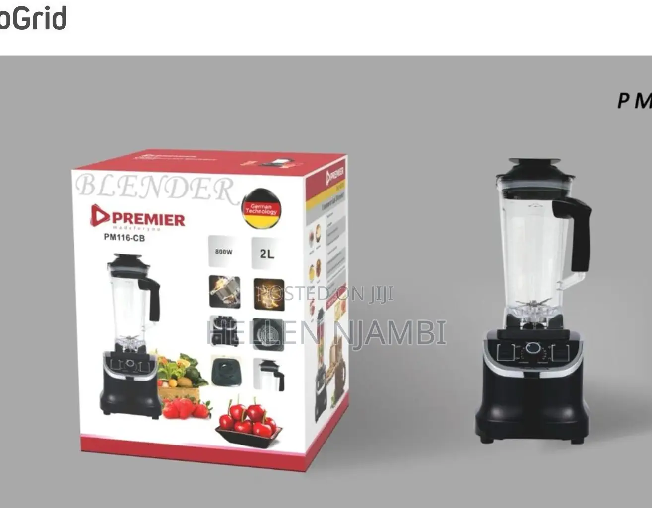 Premier 800w 2l Blender
