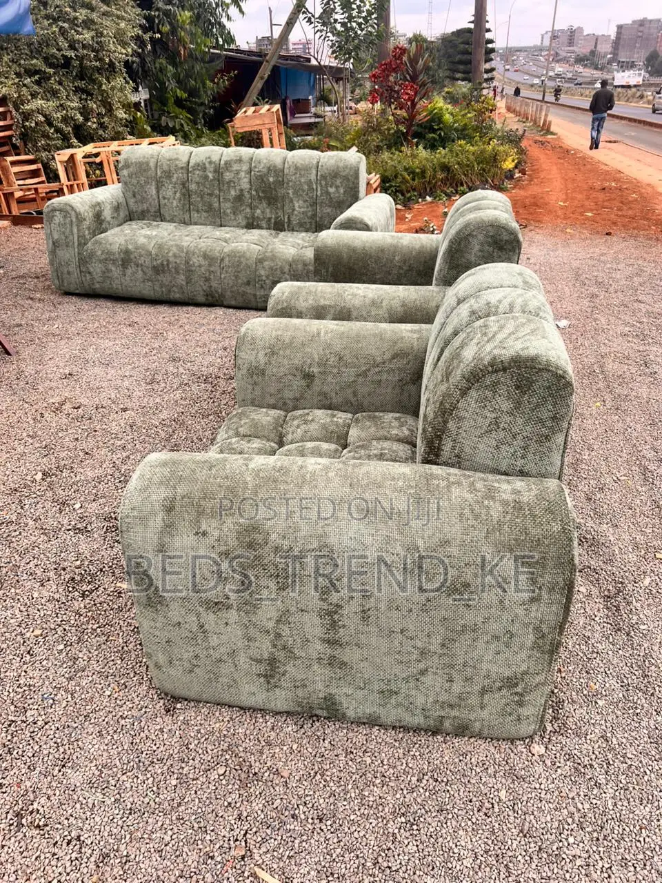 Ultra-Comfy 5 Seater Bubble Sofa Set 3,1,1