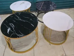 Single Piece Assembled Marble Table