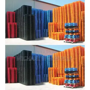 Cost-Effective Rackable Plastic Pallets (Hdpe)