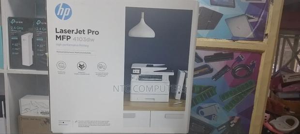 Hp Laserjet Pro MFP 4103dw 40ppm Printer, Print,Scan,Copy - thumbnail 4