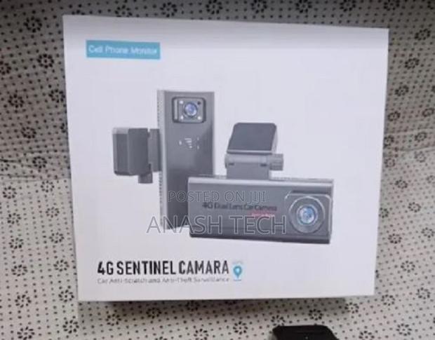 Front and Rear 4g Dash Cam Car Security Dual Lens Camera - main view